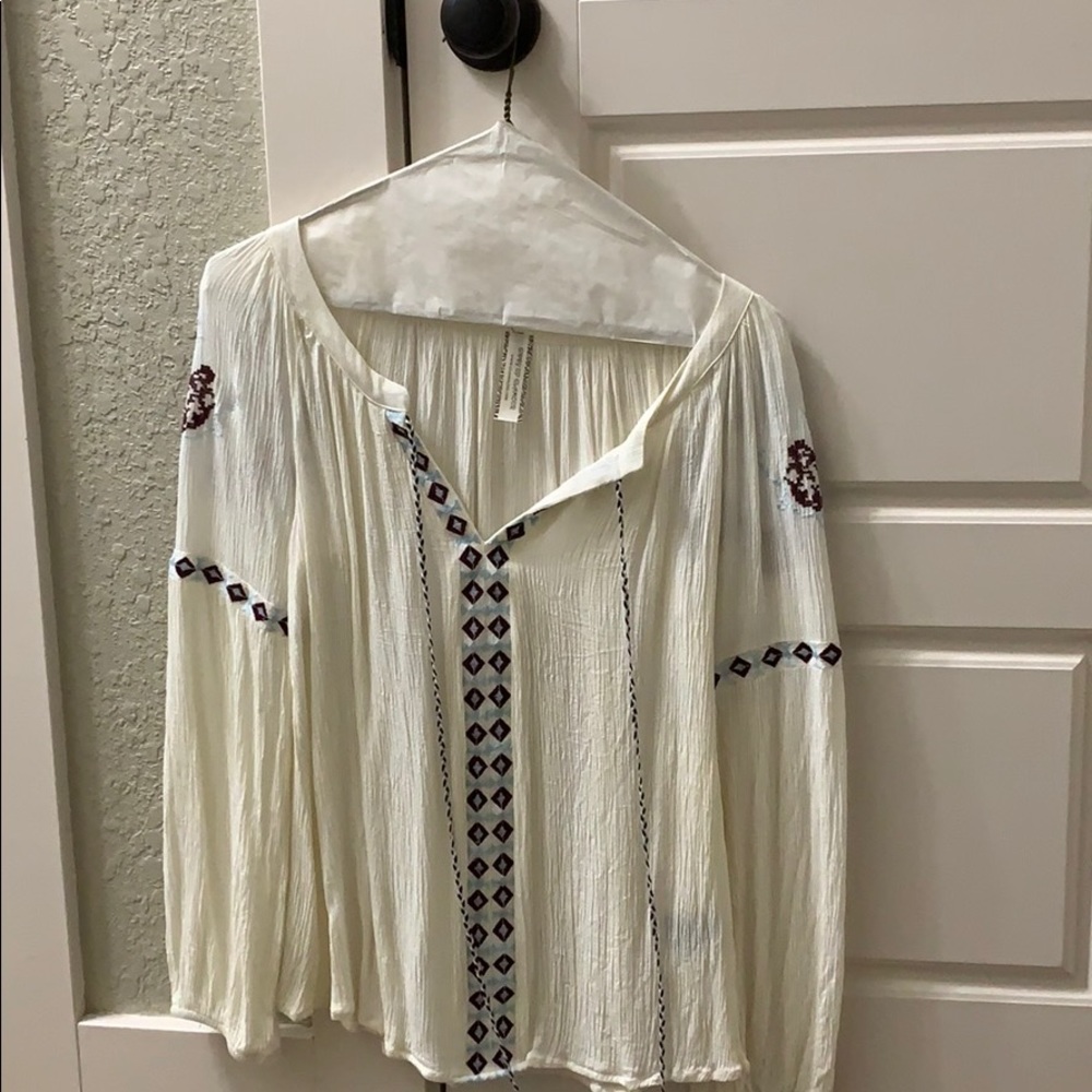 Giddy Up Glamour Embroidered Top